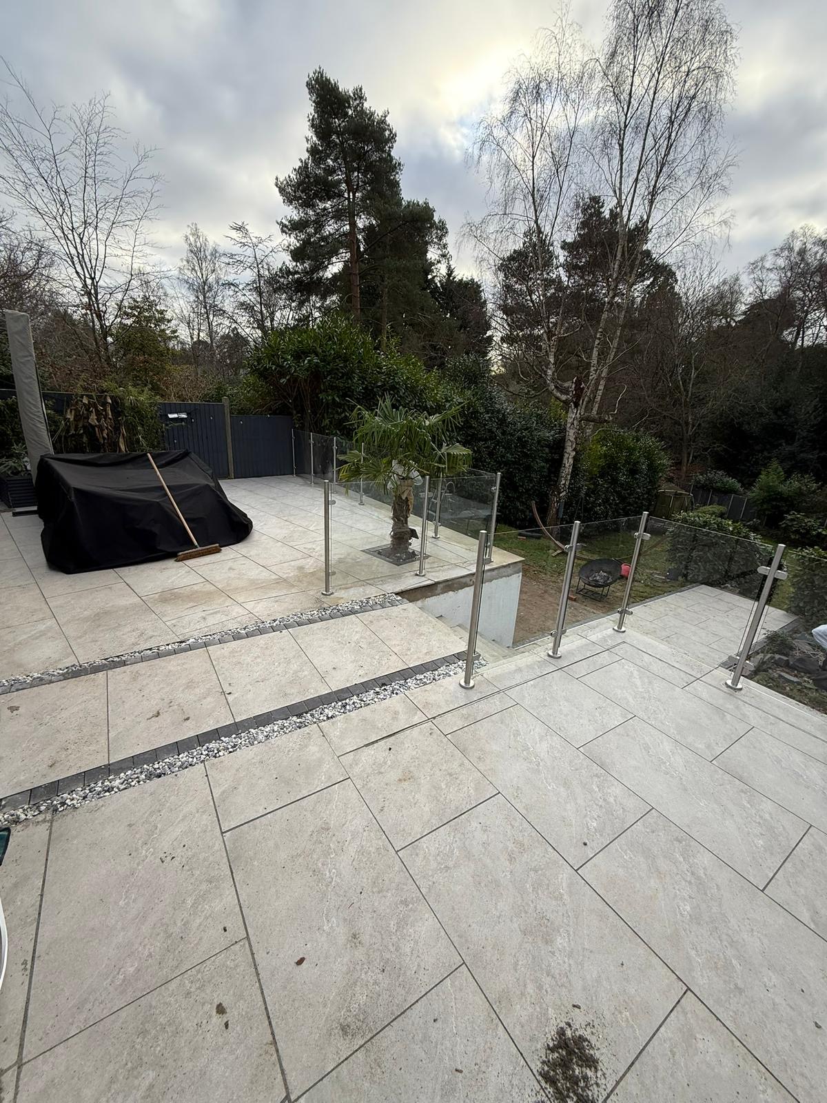 Elevated Patio Garden Transformation - After