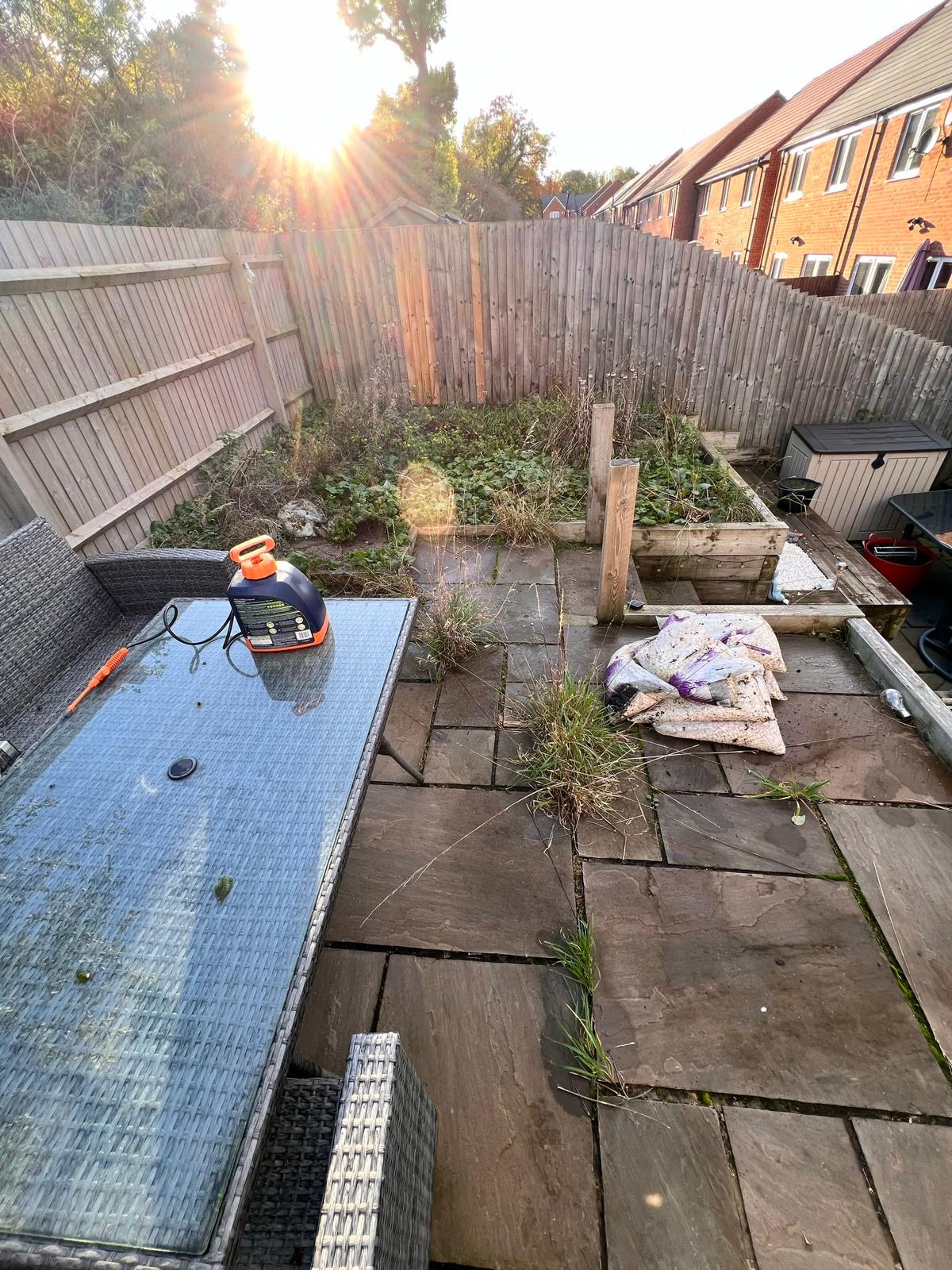 Step Garden Enhancement - Before